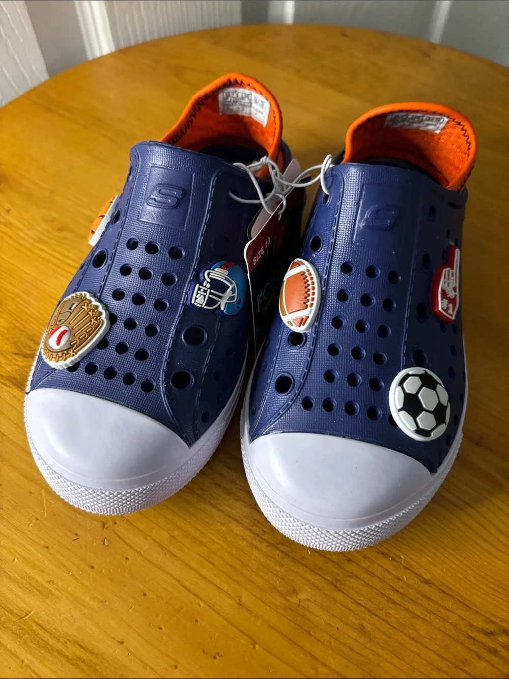 Skechers Blue Sports Foamies Shoes 10 NWT